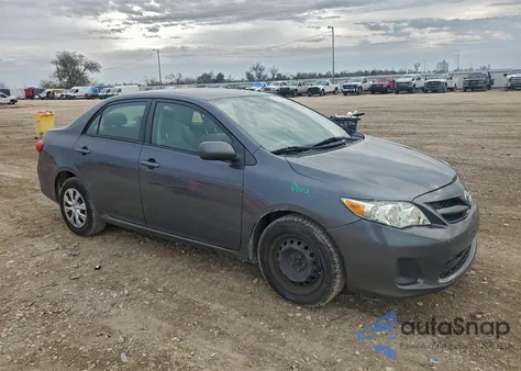 2011 Toyota Corolla Base from USA, damaged, VIN JTDBU4EE9B9130365